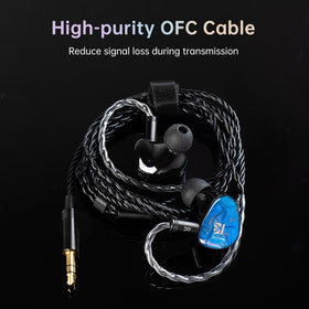 keephifi KBEAR KB02 detachable 0.78mm 2-pin cable connector for easy replacement