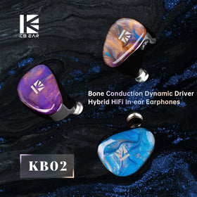 keephifi KBEAR KB02 next to a coin for scale showing compact in-ear size