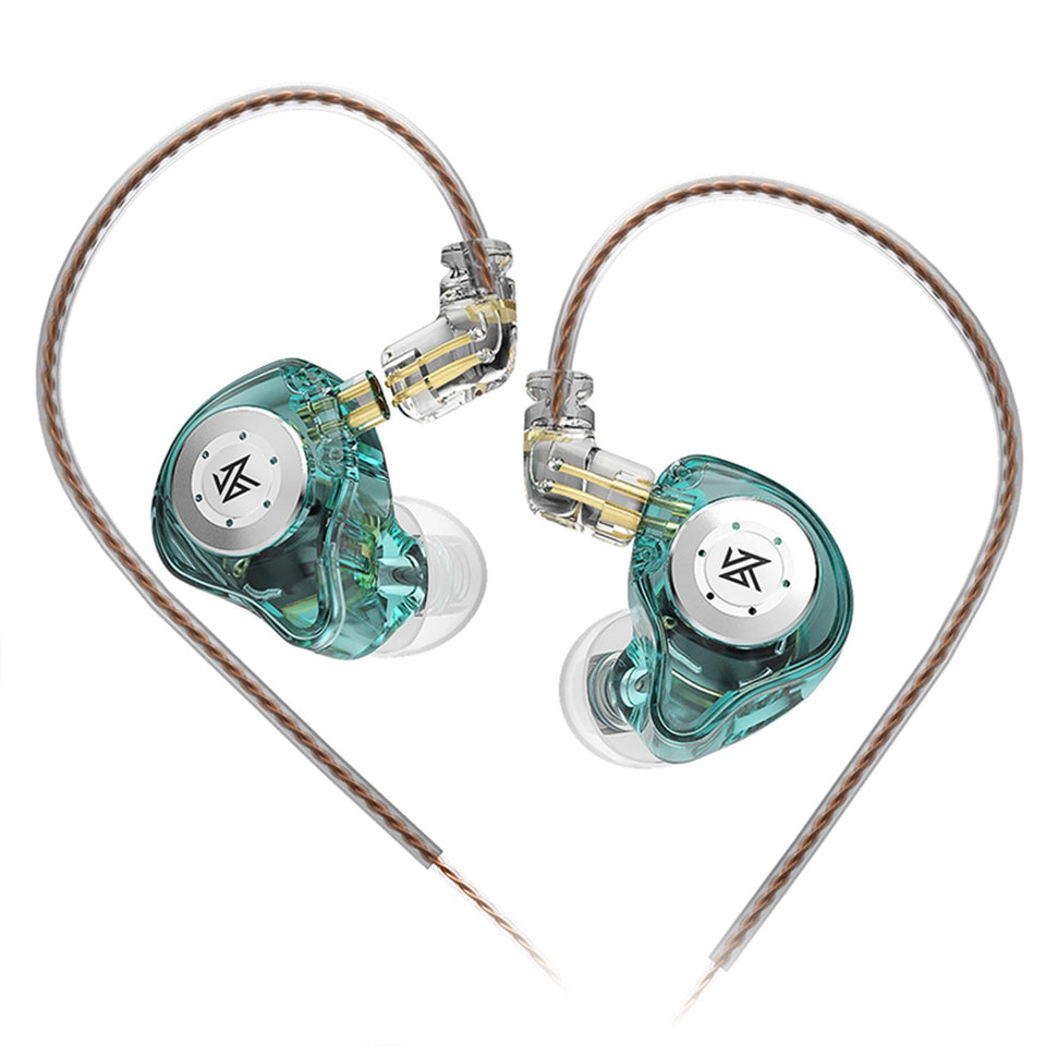 Keephifi KZ EDX Pro with a 10mm dynamic driver for deep, impactful bass and articulate mids