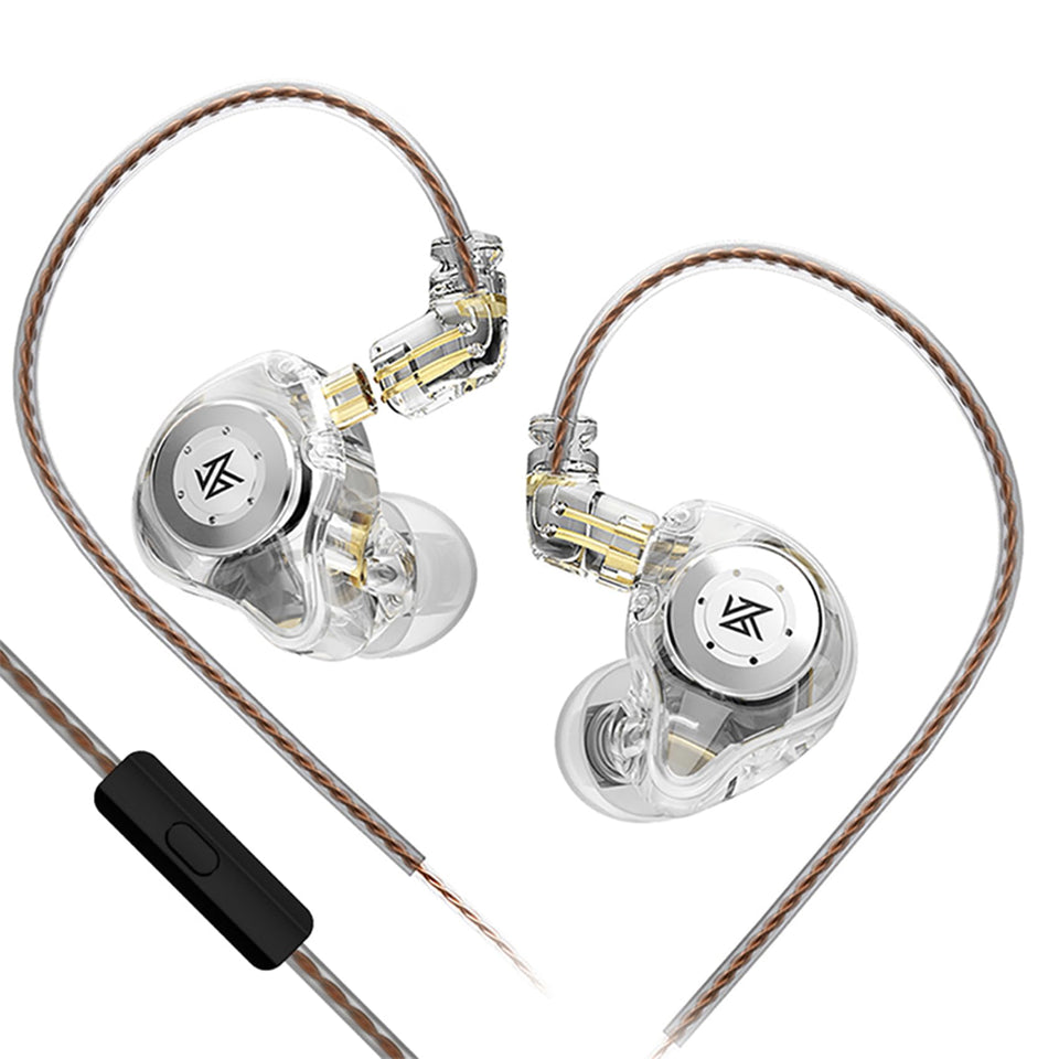 Keephifi KZ EDX Pro with a 10mm dynamic driver delivering strong bass and clear mids.