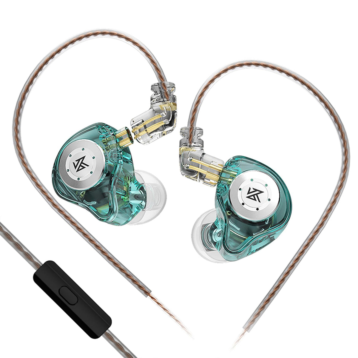 Keephifi KZ EDX Pro with a 10mm dynamic driver for deep bass and wide stage.