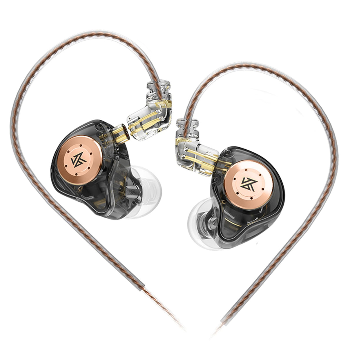 Keephifi KZ EDX Pro front view for immersive hi-fi listening