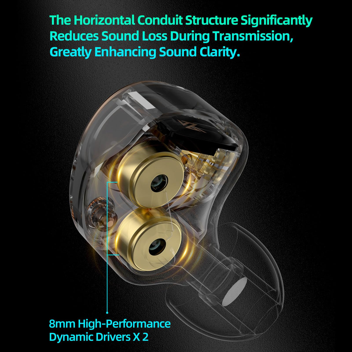 Keephifi KZ Taurus color options in Clear Black, Clear White, Solid White showcase styling.