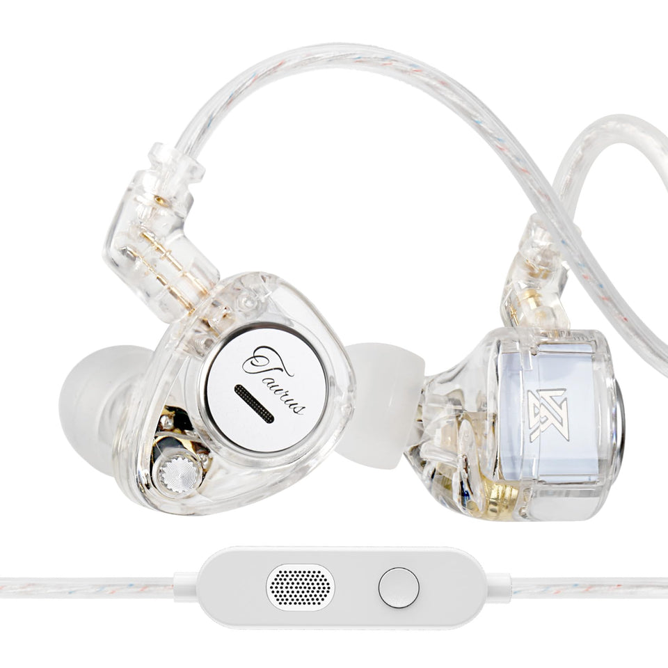 Keephifi KZ Taurus horizontal driver view showcases balanced soundstage for immersive gaming.