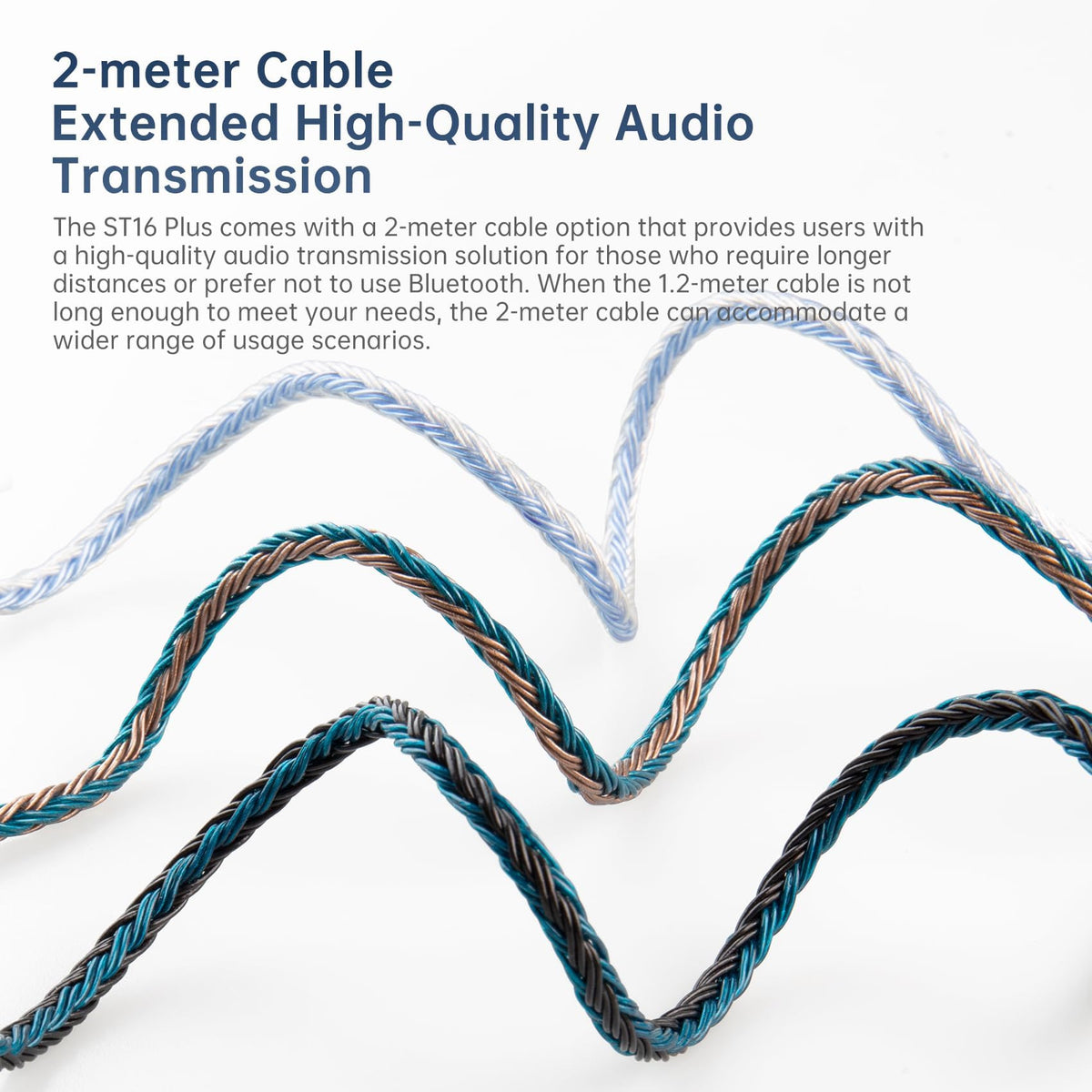 Keephifi ST16 Plus gold-plated plug detail supports long-lasting connections.