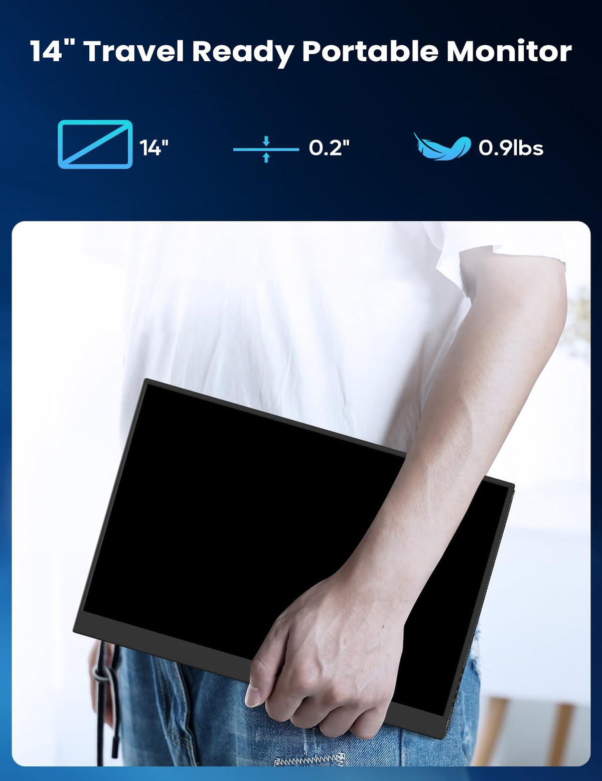 KEEPTIME landscape mode demonstration for extended multitasking workspace