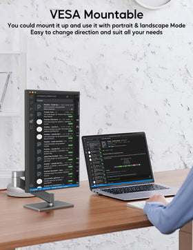 Keeptime 4K portable monitor lightweight setup suitable for multi-device work
