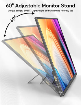 Keeptime 4K portable monitor pairs with laptops for extended screen space