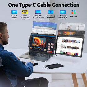 KEEPTIME USB-C HDMI connectivity demonstrates plug-and-play across devices.