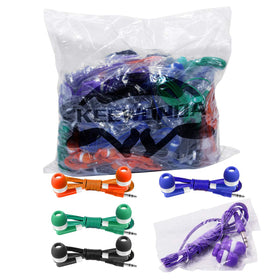 Keewonda individually wrapped earbuds in poly bags for hygienic distribution