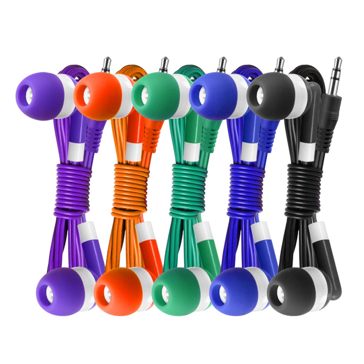 Keewonda scale with ruler showing compact earbud size for pocket storage
