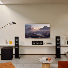 KEF Kube 15 MIE side view showing the design and cooling operation