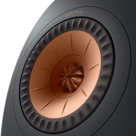 KEF LS50 Meta side profile highlights slim footprint for placement flexibility.