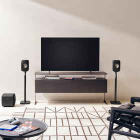 KEF LSX II back panel with HDMI ARC and USB-C ports for easy connections