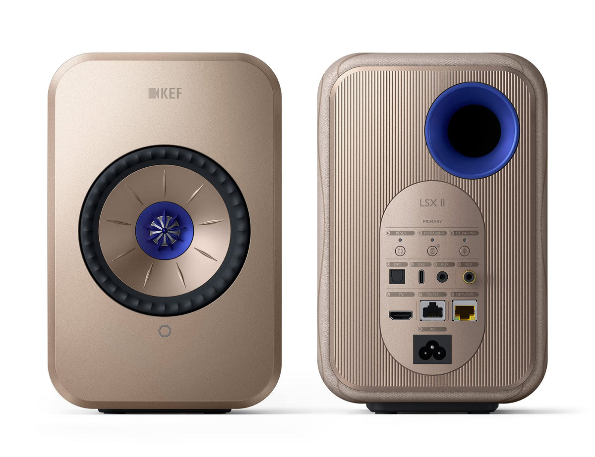 KEF LSX II wireless setup showing easy streaming and multi-room use