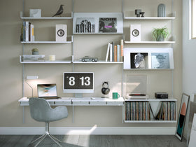 KEF Q3 Meta walnut grille closeup displays minimalist design and protective mesh.
