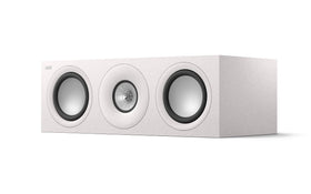 KEF Q6 Meta Center front view showcases compact LCR design for integrated home theater