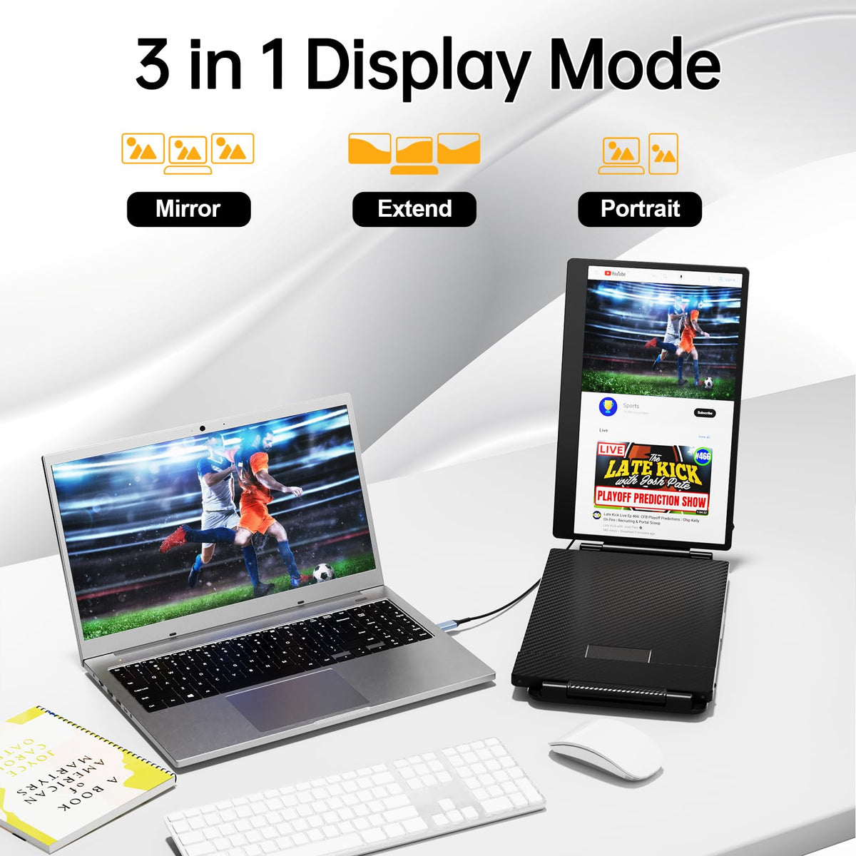 KEFEYA 14.2-inch Full HD IPS display delivers sharp visuals