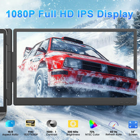 KEFEYA 14-inch FHD IPS display provides vibrant visuals for work and play.