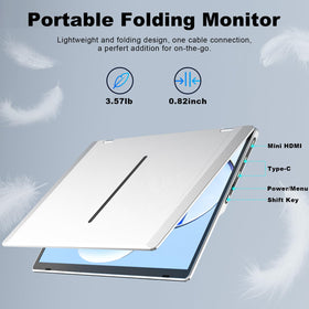 KEFEYA 180-degree flip supports face-to-face demos and collaboration.