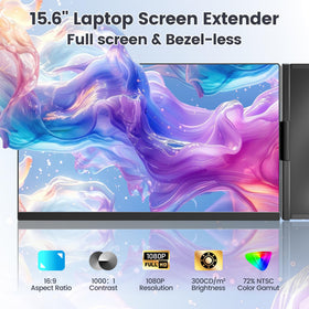 KEFEYA 1080p resolution delivers crisp visuals for work
