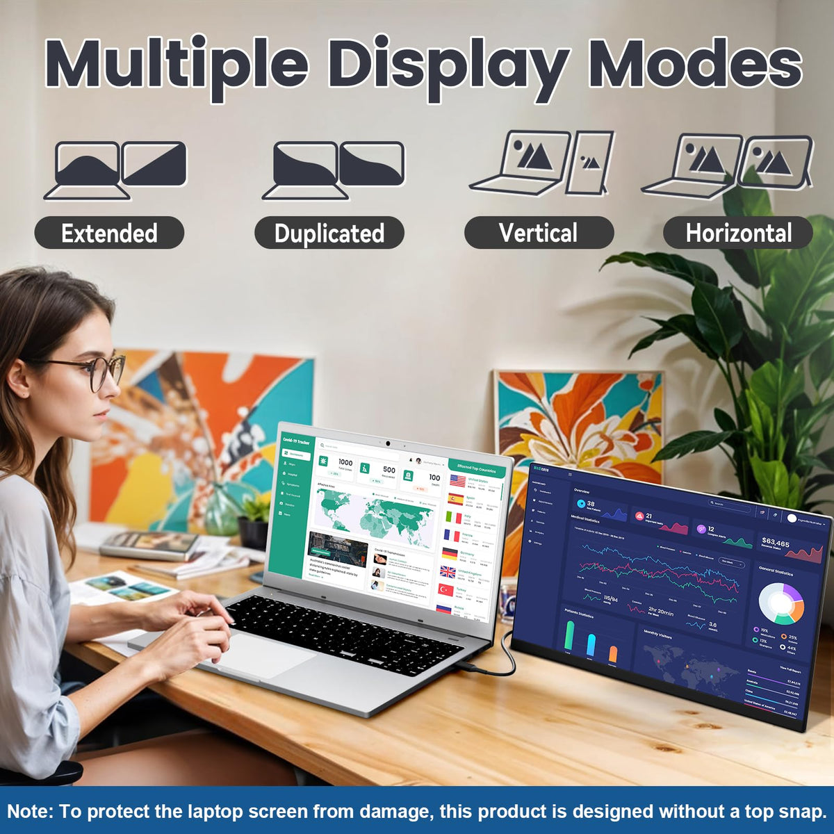 KEFEYA dual-monitor setup enhances productivity and collaboration