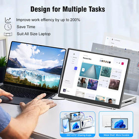 KEFEYA modes extend, mirror, landscape and portrait for versatility