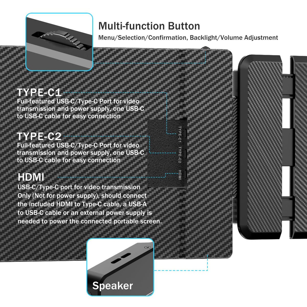 KEFEYA multi-screen extendable display showcases effortless screen expansion and multitasking