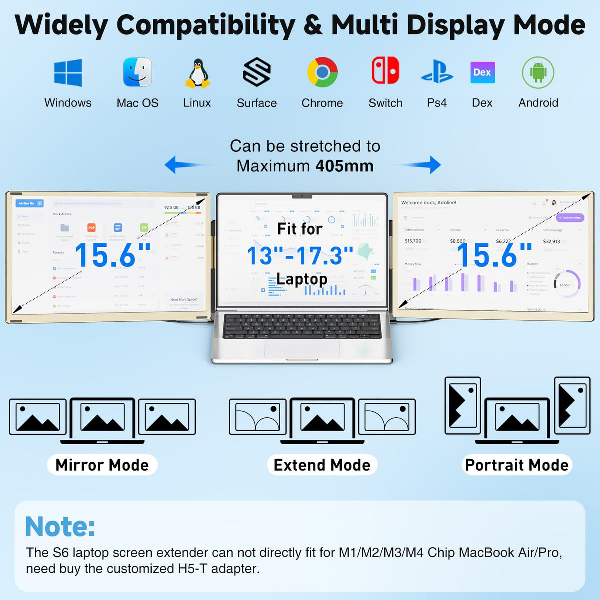 KEFEYA wide compatibility across devices and OS for flexible use