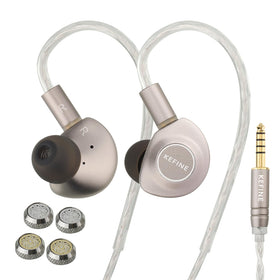 Kefine Delci AE with 10mm DLC driver delivering clear, dynamic sound.