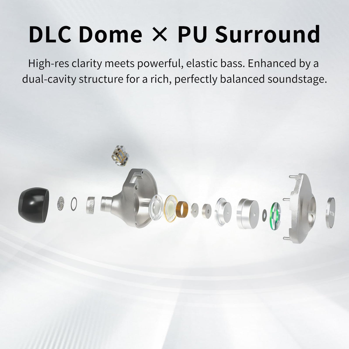 Kefine Delci AE gold nozzle boosts upper treble and micro-detail.