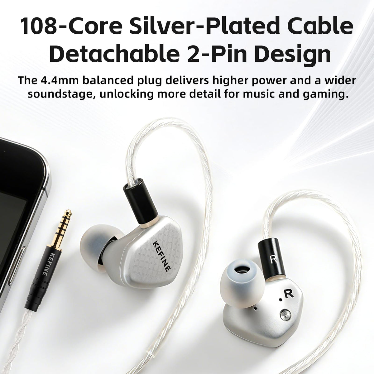 Kefine Klean SV 108-core cable ensures clean signal transmission.