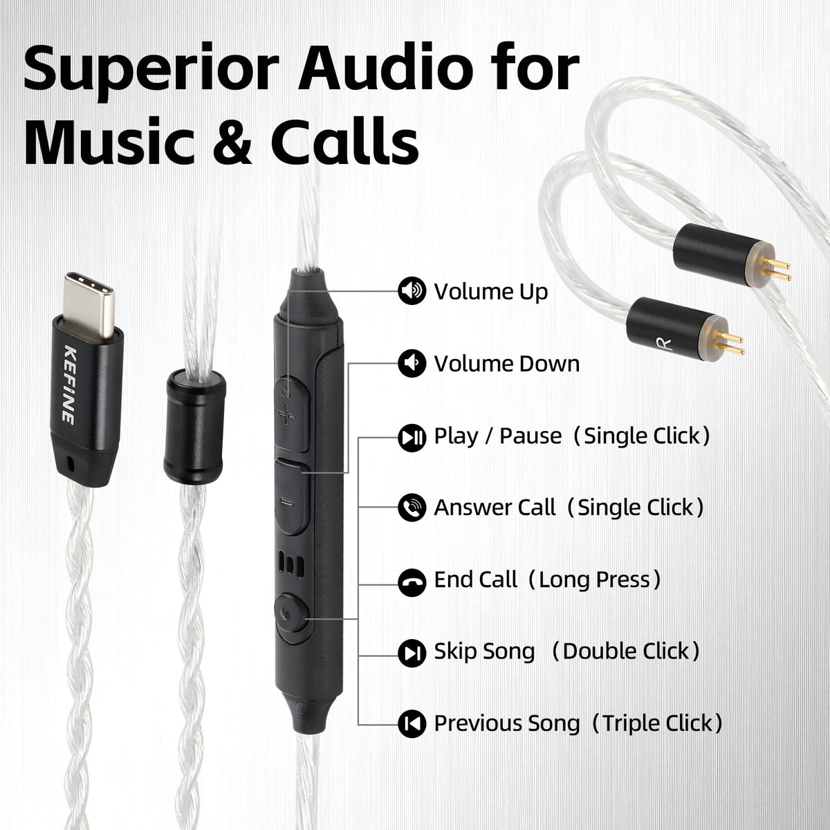 Kefine Klean SV Hi-Fi package with tuning nozzles and accessories for setup versatility.