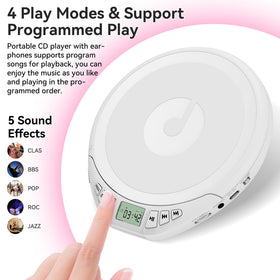 Kegaudio offers four play modes for customized listening
