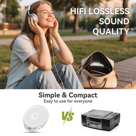 Kegaudio anti-shock protection minimizes skips during travel