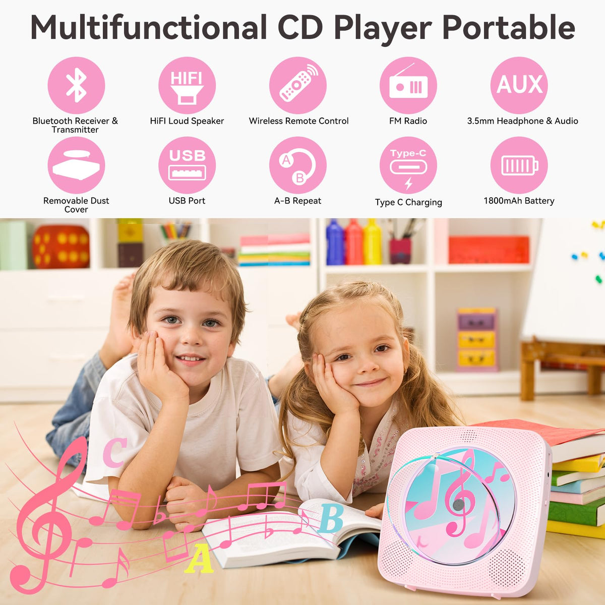 Kegaudio compact profile with removable dust cover protecting discs for longevity