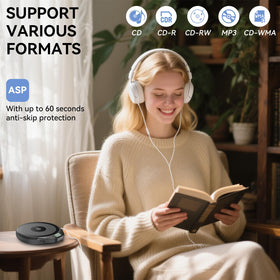 Kegaudio MP3/WMA playback supports versatile formats on the go.