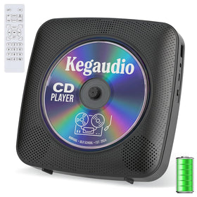 Kegaudio front view showing speakers and compact design for clear room audio