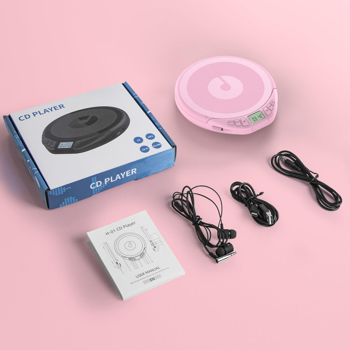 Kegaudio compact design suits cars and sports activities.