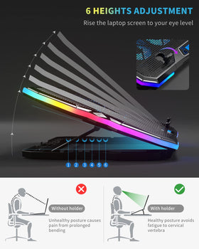 Wide compatibility for laptops from 10 to 15.6 inches with KeiBn pad.