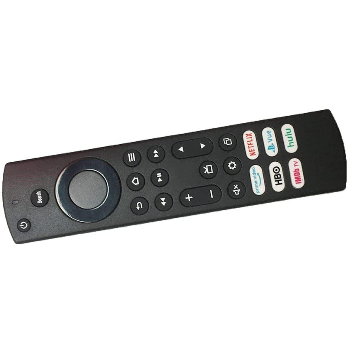KEIFI NS-RCFNA-21 remote buttons close-up with soft-touch finish