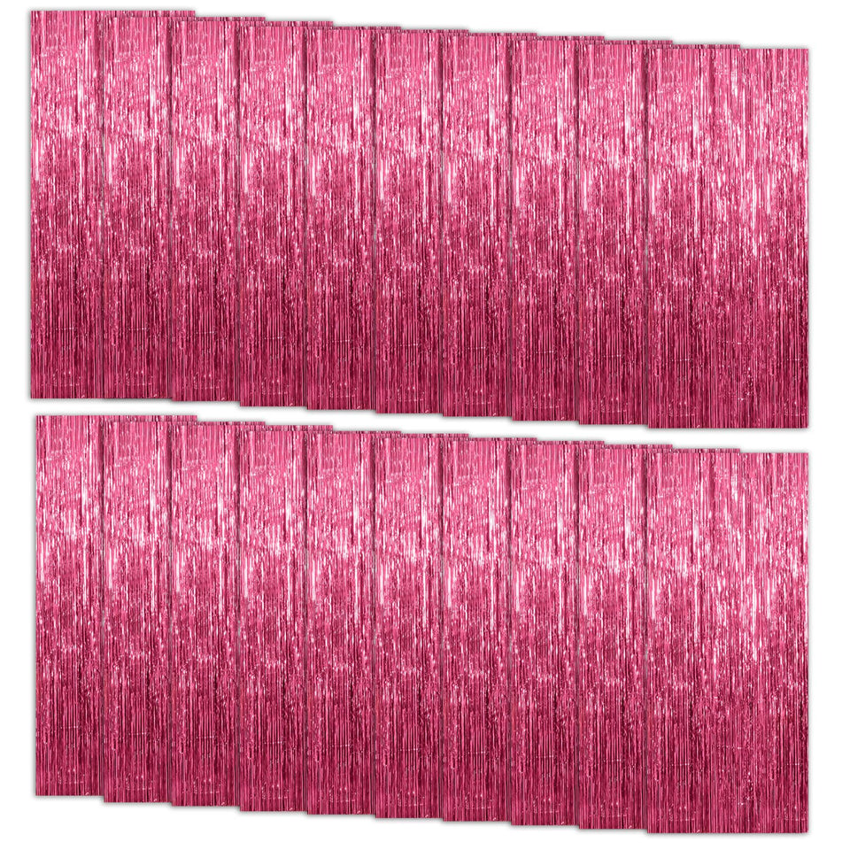 K.E.J. pink foil front pack showing full curtain set and benefit of coverage
