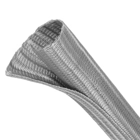 Kelepu split wire loom in grey keeps 1/2in cables neat and protected