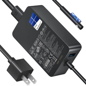 Kemida adapter front view showing compact design and faster charging benefit