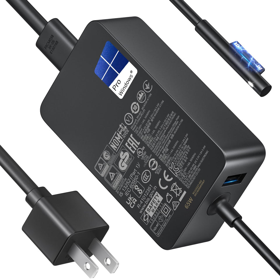 Kemida adapter front view showing compact design and faster charging benefit