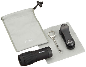 Kenko KRP-7T accessories with soft case and cloth, brand protecting optics