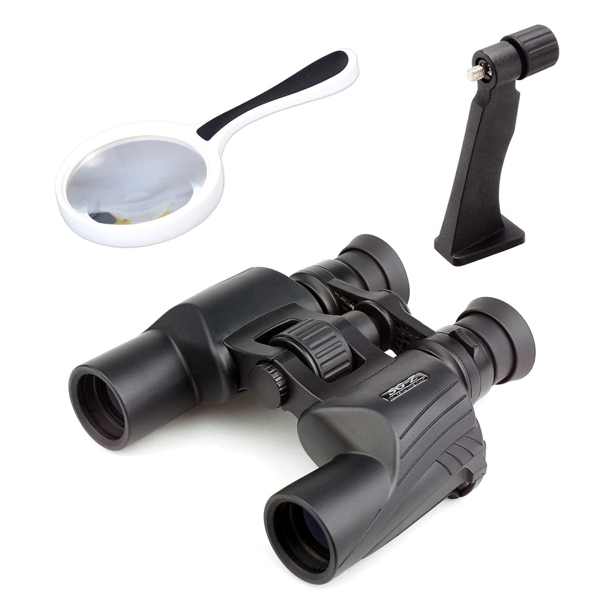 Kenko front view showing binocular body and eyepieces for comfortable handling