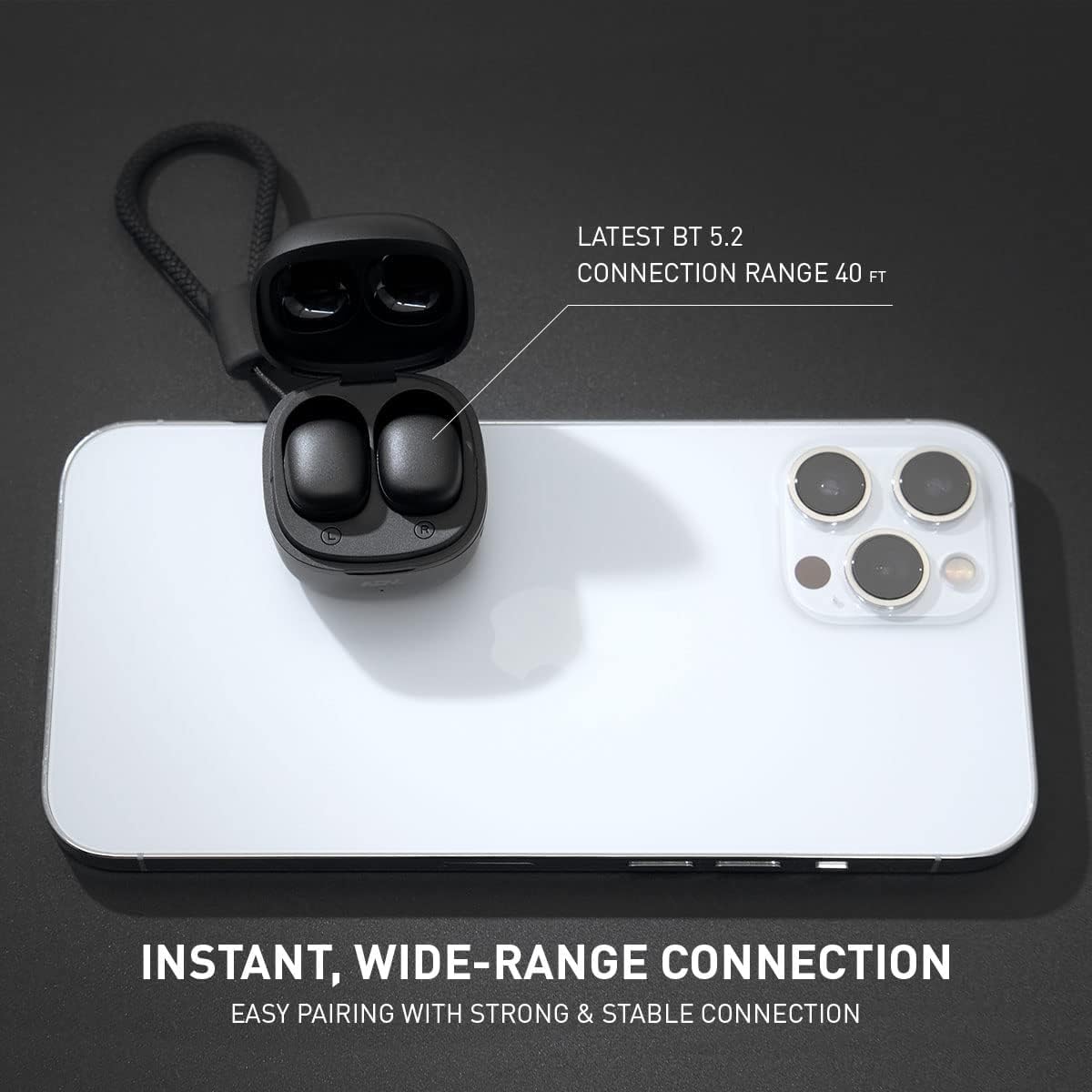 KENKUO Y6 Bluetooth 5.4 connection for stable pairing.