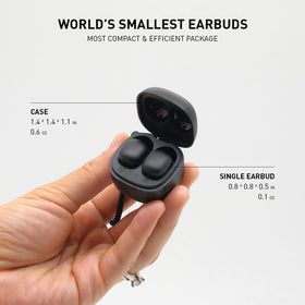 KENKUO Y6 small-ear fit in-ear view for kids and teens comfort.