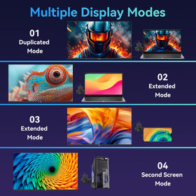 Kenowa monitor with built-in speakers for multimedia audio